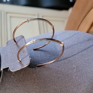 Sterling silver & copper Silpada earrings